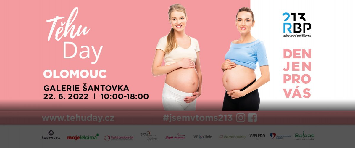 Těhuday je opět tady. Festival plný rad a novinek v oblasti porodu a těhotenství startuje v Olomouci